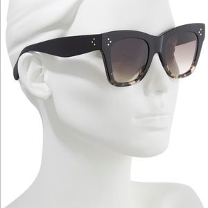 Celine 50mm Gradient Butterfly Sunglasses